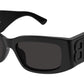 BB0360S 001 Solid Black Grey