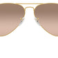 Aviator Gradient RB3025 001/3E Gold Silver