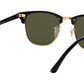 Clubmaster RB3016F W0365 black on arista