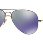 Aviator Flash Lenses RB3025 167/68 Bronze