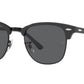 Clubmaster RB3016 1367B1 grey on black
