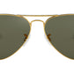 Aviator Classic RB3025 001/58 Gold Green