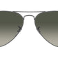 Aviator Gradient RB3025 004/71 Gunmetal Grey