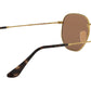 Hexagonal Flat Lenses RB3548N gold copper flash