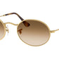Oval RB3547 001/51 Gold Brown