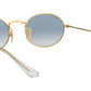 Oval Flat Lenses RB3547N 001/3F Gold