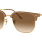 New Clubmaster RB4416 672151 Beige Gold