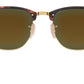 Clubmaster Flash Lenses RB3016 sand havana and gold