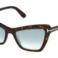 Valesca-02 FT0555 52X Dark Havana Blue