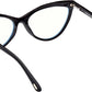 Clip-on FT5896-B 001 Shiny Black