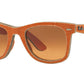 Wayfarer RB2140 11653C jeans orange