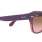 RJ9186S 711814 violet on transparent pink