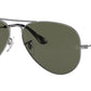 Aviator Classic RB3025 919031 Matte Grey Green