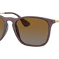 Chris RB4187 6593T5 transparent brown