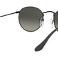 Round Flat Lenses RB3447N polished black