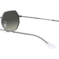 Octagonal RB3556N 004/71 gunmetal