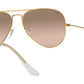 Aviator Gradient RB3025 001/3E Gold Silver