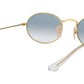 Oval Flat Lenses RB3547N 001/3F Gold