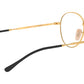 Round Metal Optics II RB3582V gold on top black