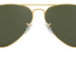Aviator Classic RB3025 L0205 Gold Green