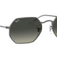 Octagonal RB3556N 004/71 gunmetal