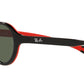 RJ9075S 710071 black on rubber red