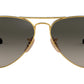 Aviator Havana Collection RB3025 181/71 Gold Grey