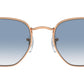 Hexagonal RB3548 92023F Gold
