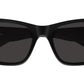 BB0365S 001 Solid Black Grey