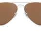 Aviator Flash Lenses RB3025 019/Z2 Matte Silver Copper