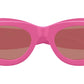 BV1322S 004 Solid Fuchsia Red