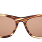 Kevyn FT1099 55E Striped Brown Brown