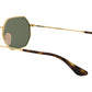 Octagonal Classic RB3556N polished gold