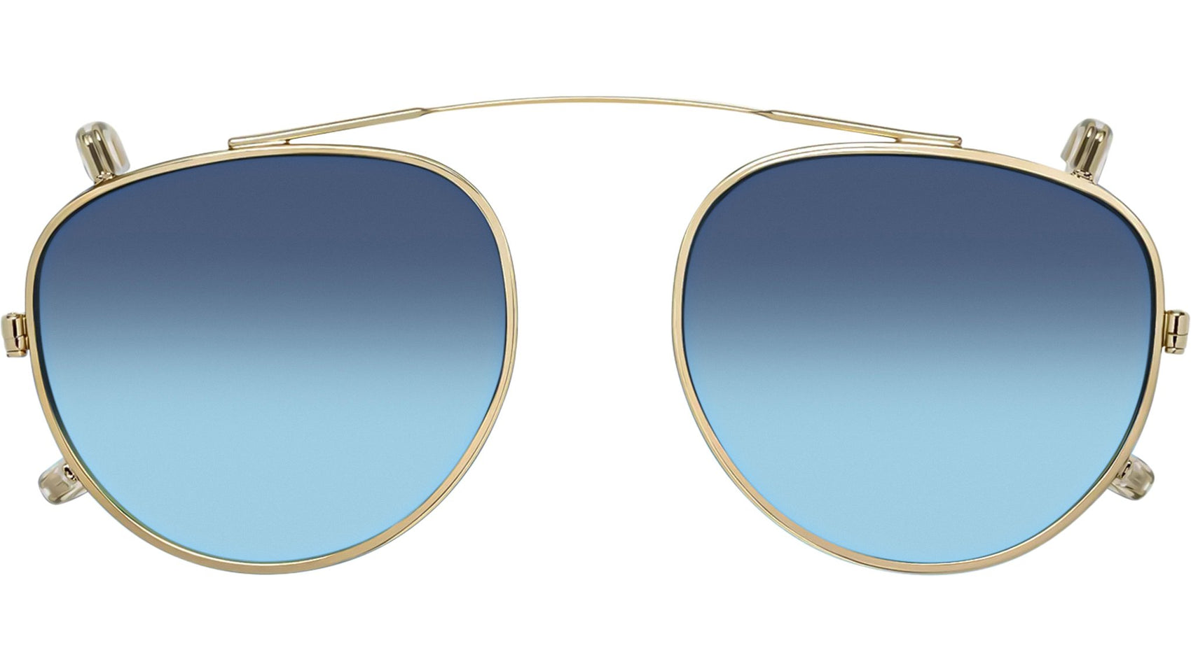 Maydela Clip Gold Denim Blue
