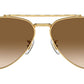 New Aviator RB3625 001/51 Gold