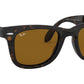 Wayfarer Folding Classic RB4105 710 Havana Brown