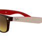 New Wayfarer Bicolor RB2132 tortoise gradient