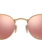 Round Flash Lenses RB3447 matte gold