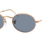 Oval Metal RB3547 9202S2 Rose Gold