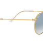 Round Flat Lenses RB3447N gold azure