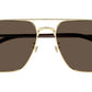 MB0367SA 003 Shiny Light Gold Brown