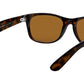 New Wayfarer Classic RB2132 light avana