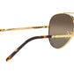 New Aviator RB3625 9196G5 Gold Brown