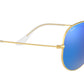 Aviator Flash Lenses RB3025 112/17 Matte Gold Blue