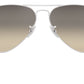 Aviator Gradient RB3025 003/32 Silver Grey
