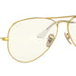 Aviator Clear Evolve RB3025 001/5F Gold Grey Photochromic