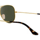 Aviator Havana Collection RB3025 181 Gold Green