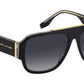 MARC 756/S 1EI 9O Black Pattern Grey
