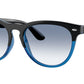 Iris RB4471 663219 black on transparent blue
