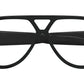BV1318S 005 Solid Black Transparent